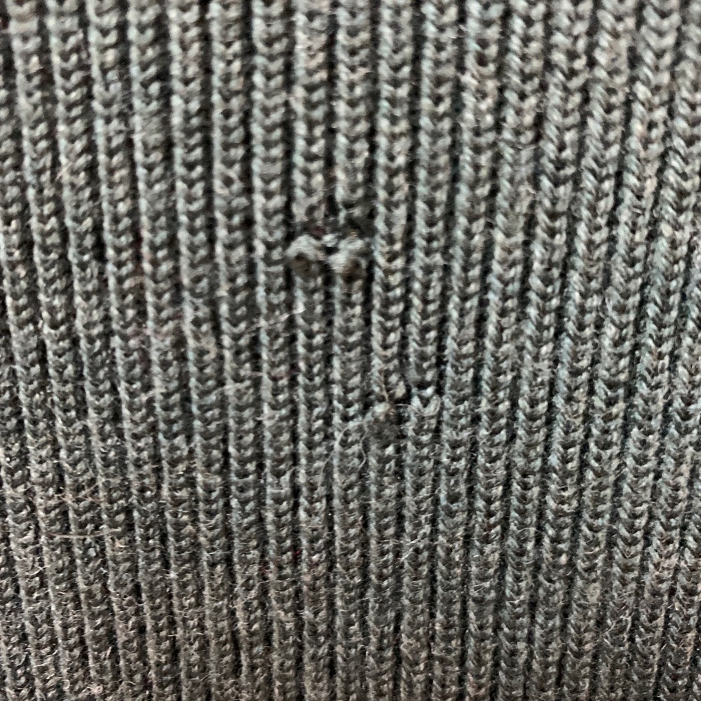 Pendleton Sweater Wleather Front Jacket Size L - image 2